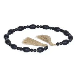 Online Kirklands Home Navy Oval Bead Wood Garland Blue