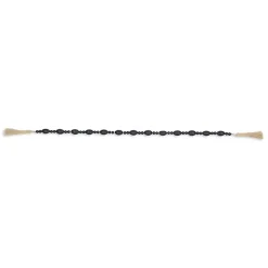 Online Kirklands Home Navy Oval Bead Wood Garland Blue