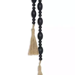 Online Kirklands Home Navy Oval Bead Wood Garland Blue