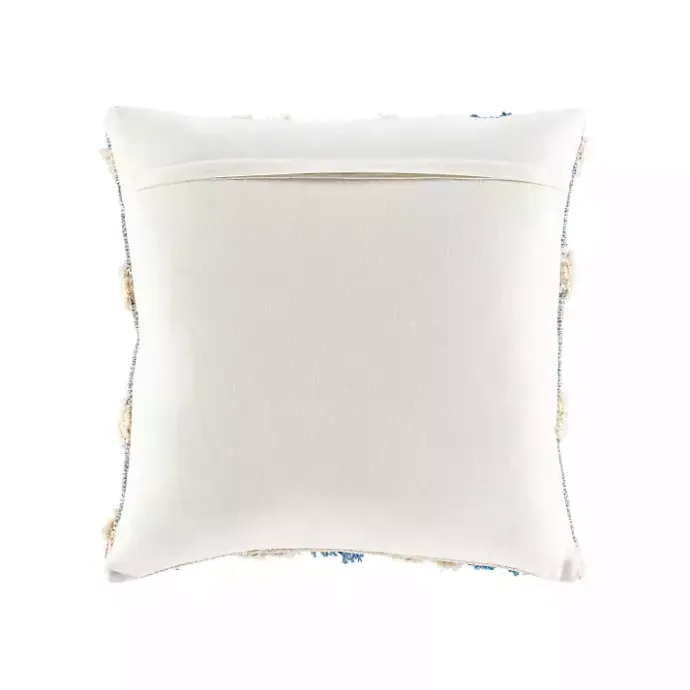 Hot Kirklands Home Navy Pom Pom Pillow Blue