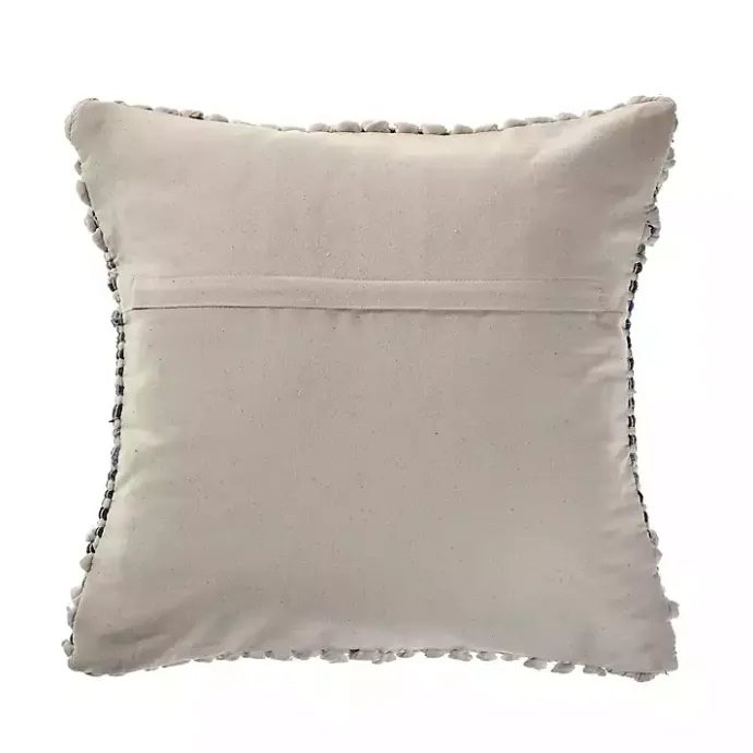 Online Kirklands Home Navy Bold Textured Pillow