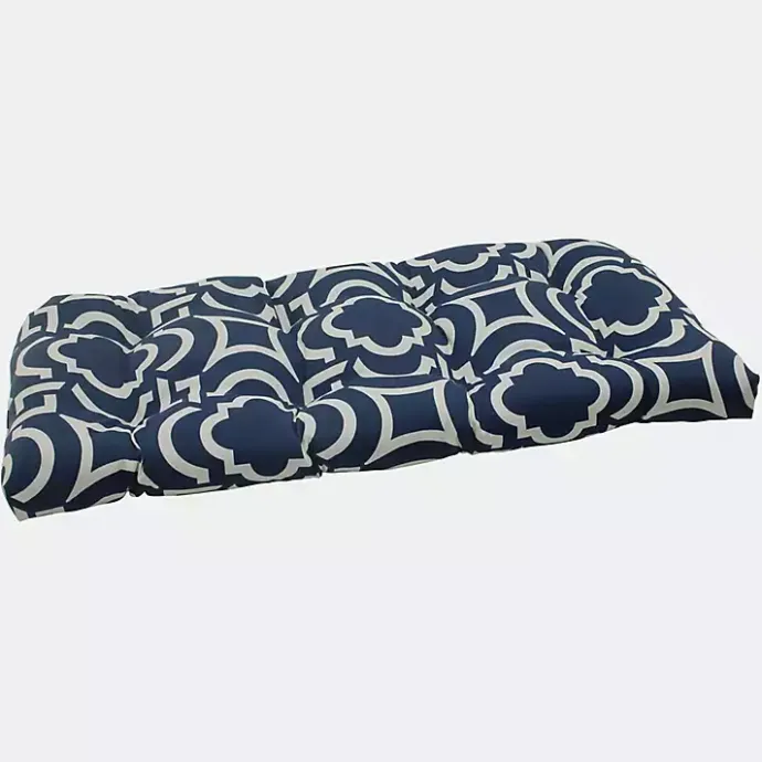 Best Kirklands Home Navy Carmody Outdoor Settee Cushion