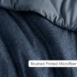 Hot Kirklands Home Navy Chambray 3-pc. Full/Queen Comforter Set Blue