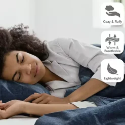 Hot Kirklands Home Navy Chambray 3-pc. King Comforter Set Blue