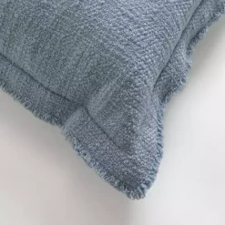 Hot Kirklands Home Navy Coco Flange Pillow Blue