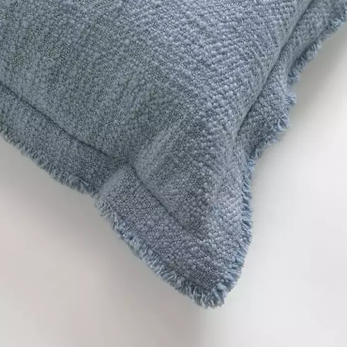 Hot Kirklands Home Navy Coco Flange Pillow Blue