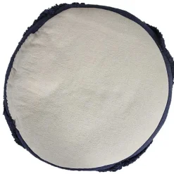 Clearance Kirklands Home Navy Diamond Tufted Pouf Blue