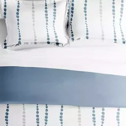 Outlet Kirklands Home Navy Dots Reversible 3-pc. King Duvet Cover Set