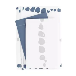 Outlet Kirklands Home Navy Dots Reversible 3-pc. King Duvet Cover Set