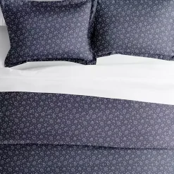 Hot Kirklands Home Navy Elegant Floral 2-pc. Twin Duvet Cover Set Blue