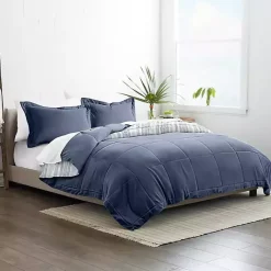 Kirklands Home Navy Farmhouse Dreams King 3-pc. Comforter Set
