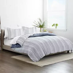 Kirklands Home Navy Farmhouse Dreams Queen 3-pc. Comforter Set