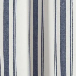 Best Kirklands Home Navy Farmhouse Stripe Curtain Panels, Set of 2