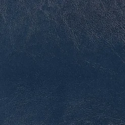 Online Kirklands Home Navy Faux Leather Jessy Storage Ottoman Blue