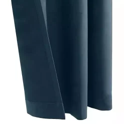 Best Kirklands Home Navy Faux Suede Blackout Curtain Panel, 108 in. Blue