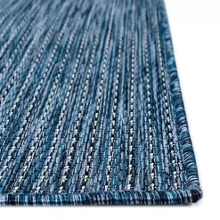 Sale Kirklands Home Navy Intertwine Indoor/Outdoor Area Rug, 7x9 Blue