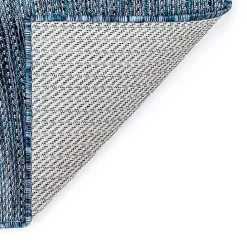 Sale Kirklands Home Navy Intertwine Indoor/Outdoor Area Rug, 7x9 Blue