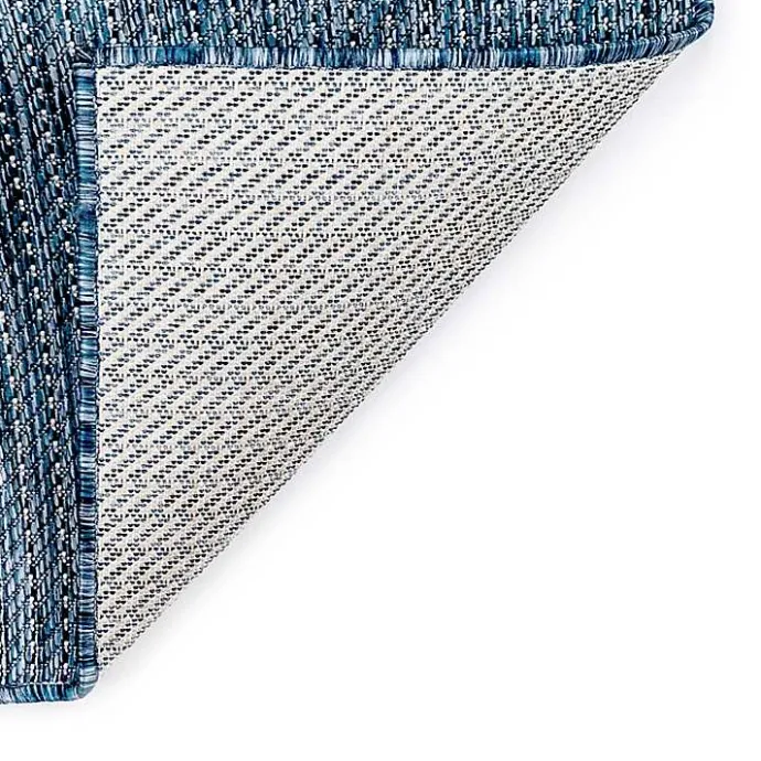 Sale Kirklands Home Navy Intertwine Indoor/Outdoor Area Rug, 7x9 Blue