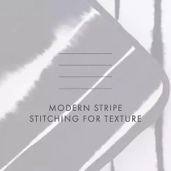 Clearance Kirklands Home Navy Linear Reversible 2-pc. Twin Quilt Set