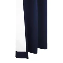 Best Kirklands Home Navy Room Darkening Curtain Panel Set, 95 in. Blue