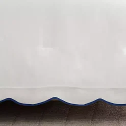 Clearance Kirklands Home Navy Scalloped Edge 3-pc. King Comforter Set