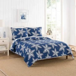 Outlet Kirklands Home Navy Sea Star 2-pc. Twin Quilt Set