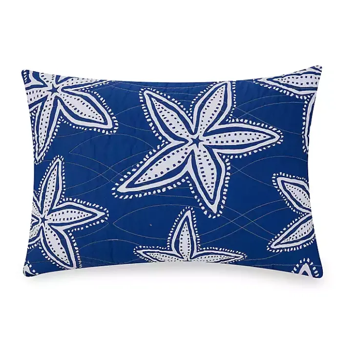 Outlet Kirklands Home Navy Sea Star 2-pc. Twin Quilt Set