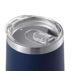 Discount Kirklands Home Navy Stainless Steel Wine Tumbler Blue