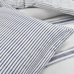Sale Kirklands Home Navy Stripe 3-pc. Full/Queen Comforter Set
