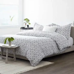 Best Kirklands Home Navy Vines 3-pc. King Duvet Cover Set