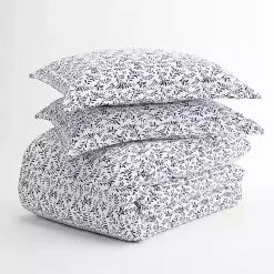 Best Kirklands Home Navy Vines 3-pc. King Duvet Cover Set