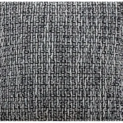 Discount Kirklands Home Navy Woven Texture Tassels Throw Pillow