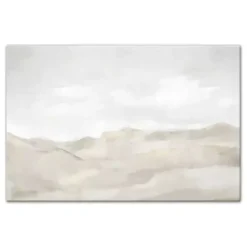 Clearance Kirklands Home Neutral Abstract Canvas Art Print, 48x32 in. Gray