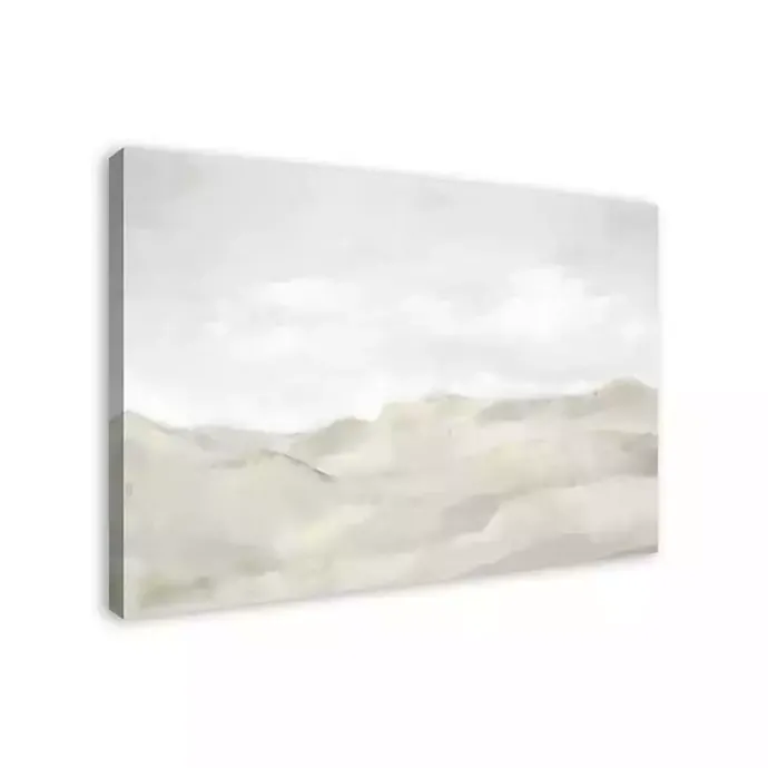 Clearance Kirklands Home Neutral Abstract Canvas Art Print, 48x32 in. Gray