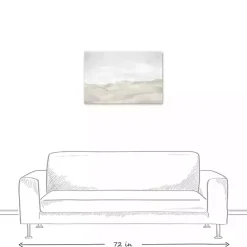 Online Kirklands Home Neutral Abstract Canvas Art Print Tan