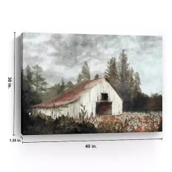 Best Kirklands Home Neutral Barn Canvas Art Print, 40x30 in.