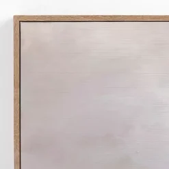 Outlet Kirklands Home Neutral Brown Abstract Framed Canvas Art Print