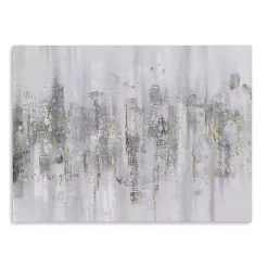 Outlet Kirklands Home Neutral Columns Canvas Art Print Gray