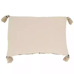 Clearance Kirklands Home Neutral Geometric Stitch Lumbar Pillow