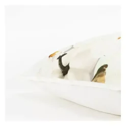 Clearance Kirklands Home Neutral Gold Pumpkins Harvest Throw Pillow Ivory