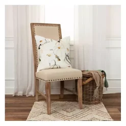 Clearance Kirklands Home Neutral Gold Pumpkins Harvest Throw Pillow Ivory