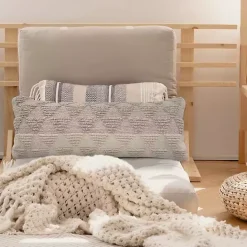 Hot Kirklands Home Neutral Gradient Diamonds Lumbar Pillow Tan