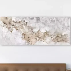 Kirklands Home Neutral Gray Beauty Panel Giclee Canvas Art Print