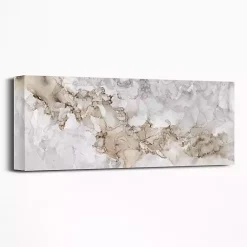 Kirklands Home Neutral Gray Beauty Panel Giclee Canvas Art Print