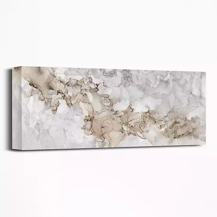 Kirklands Home Neutral Gray Beauty Panel Giclee Canvas Art Print