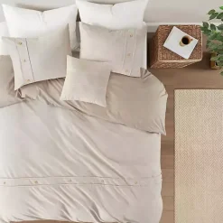 Sale Kirklands Home Neutral Holland 5-pc. Full/Queen Comforter Set Tan