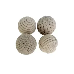Sale Kirklands Home Neutral Jute Rope Orbs, Set of 4