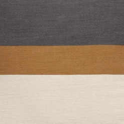 Discount Kirklands Home Neutral Modern Stripe Pillow