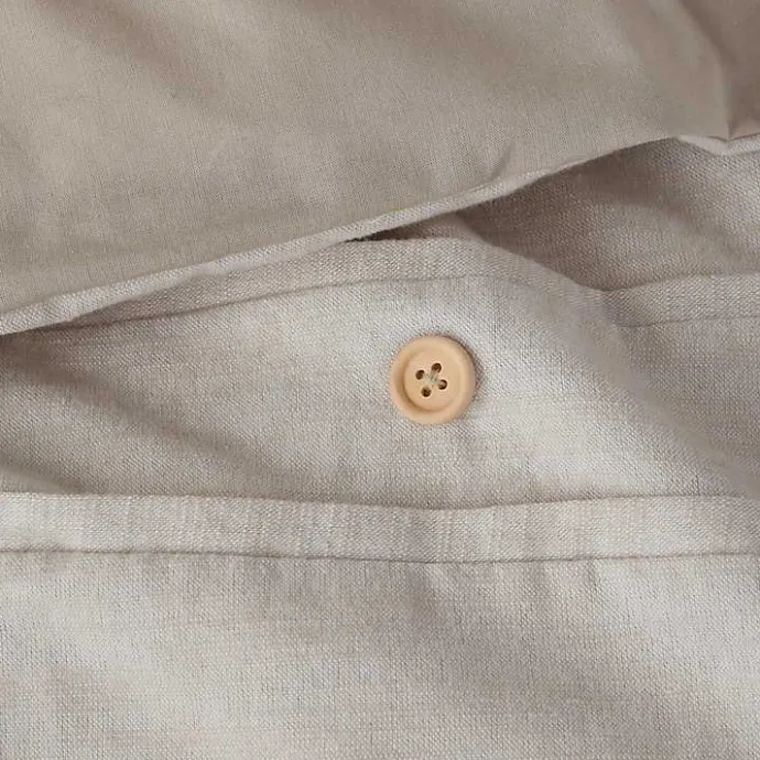 Best Kirklands Home Neutral Oversized 3-pc. King Duvet Cover Set Tan