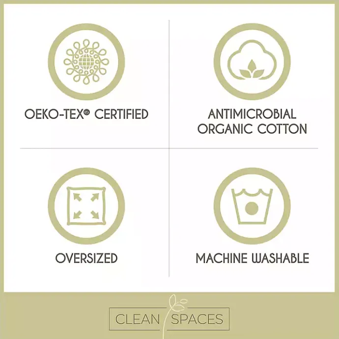 Best Kirklands Home Neutral Oversized 3-pc. King Duvet Cover Set Tan